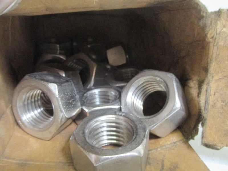 LOT OF 14 COARSE 250-205348-911 SS HEX NUTS 1-8 NSMP