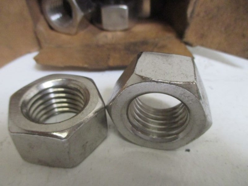 LOT OF 14 COARSE 250-205348-911 SS HEX NUTS 1-8 NSMP