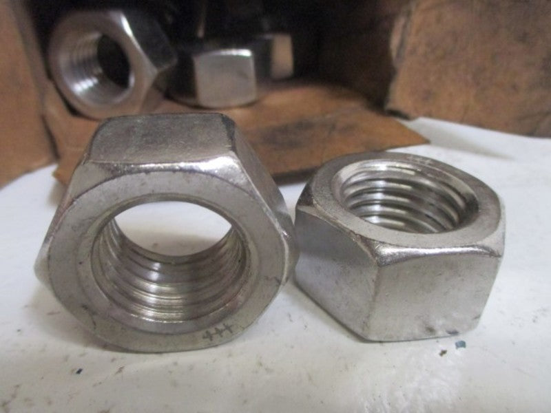LOT OF 14 COARSE 250-205348-911 SS HEX NUTS 1-8 NSMP