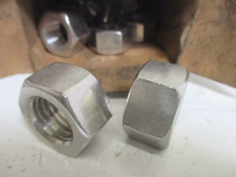LOT OF 14 COARSE 250-205348-911 SS HEX NUTS 1-8 NSMP