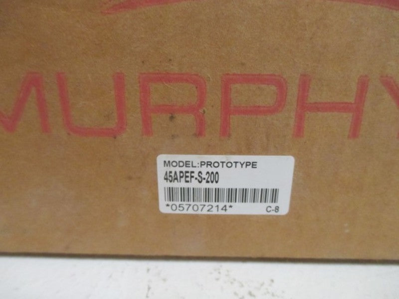 FW MURPHY 45APEF-S-200 VACUUM SWICHGAGE  NSFS