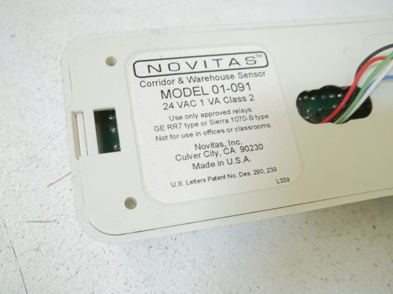 NOVITAS 01-091 CORRIDOR WAREHOUSE SENSOR  UNMP