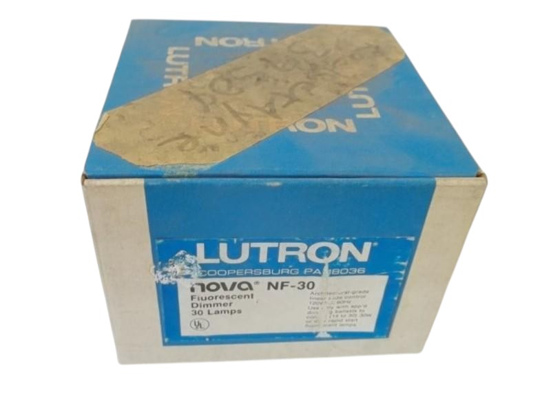 LUTRON NF-30 FLUORESCENT DIMMER 30 LAMPS  NSMP