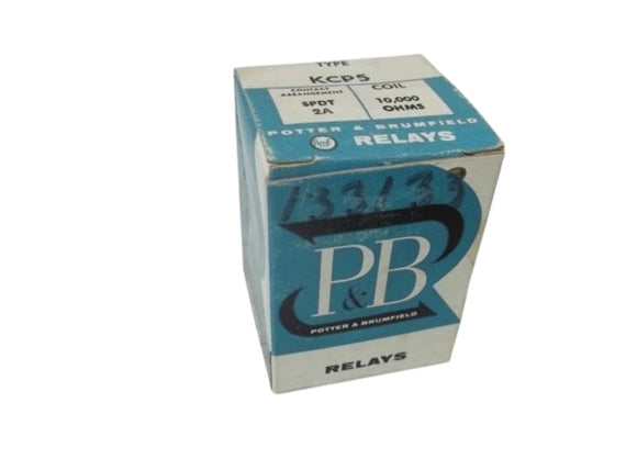 POTTER & BRUMFIELD KCP5 RELAY 10,000 OHMS  NSMP