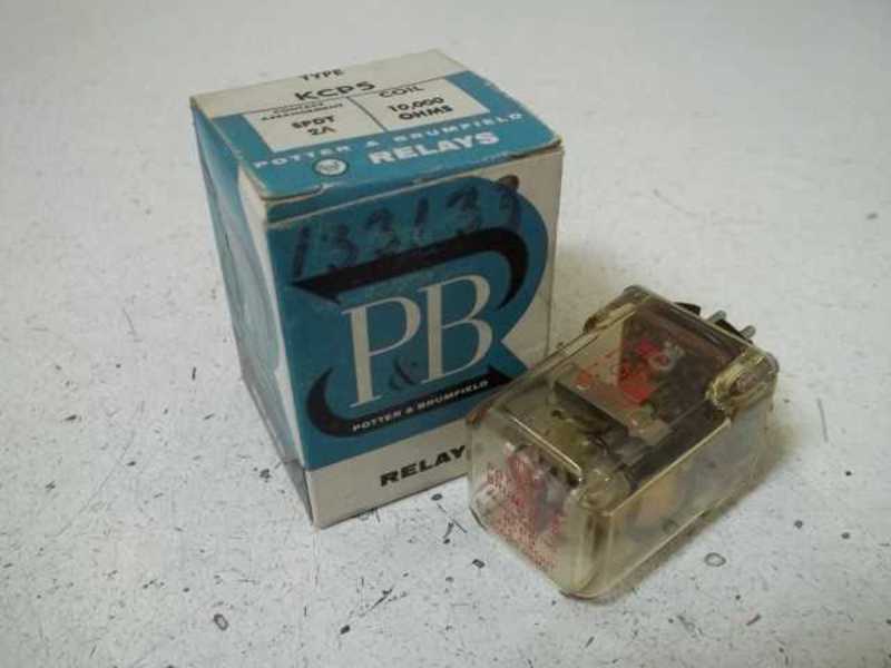 POTTER & BRUMFIELD KCP5 RELAY 10,000 OHMS  NSMP