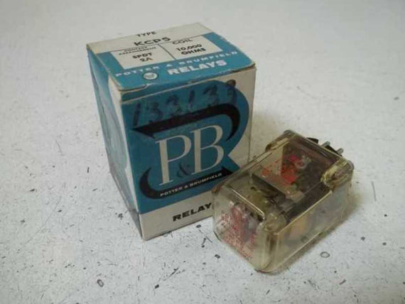 POTTER & BRUMFIELD KCP5 RELAY 10,000 OHMS  NSMP