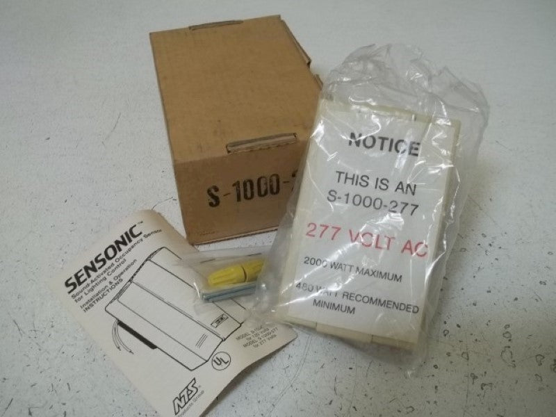 NTS S-1000-277 SOUND-ACTIVATED OCCUPANCY SENSOR  NSMP