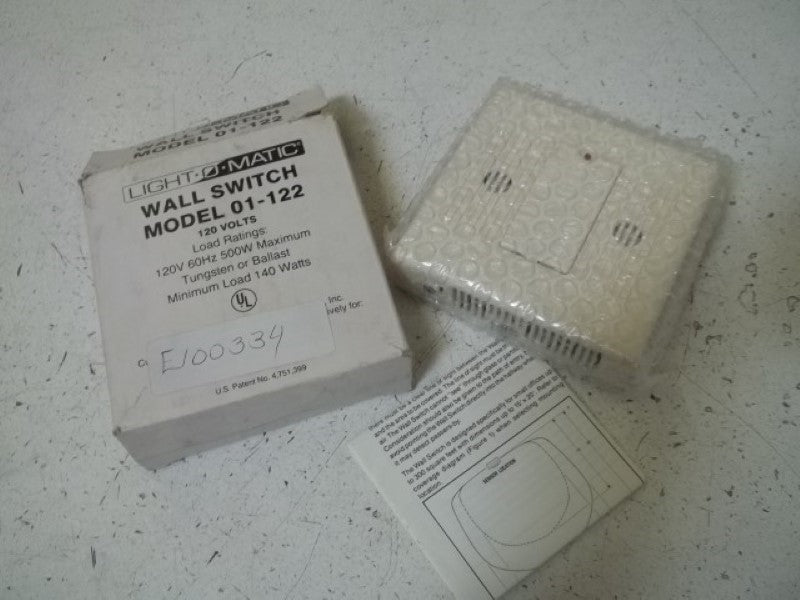 LIGHT-O-MATIC 01-122 WALL SWITCH  NSMP