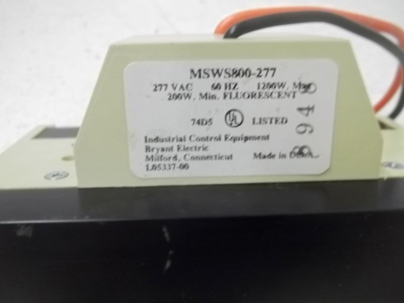BRYANT MSWS800-277 NSMP