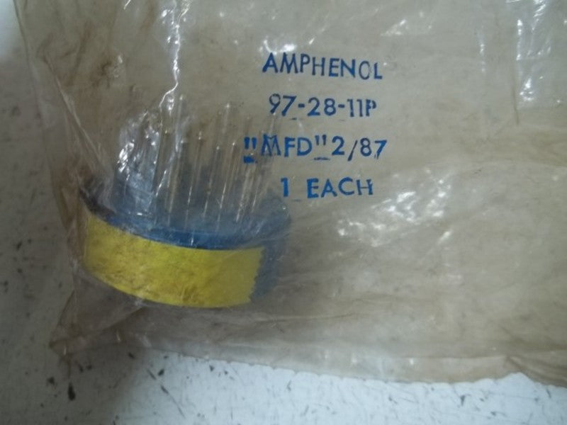 AMPHENOL 97-28-11P CIRCULAR INSERT  NSMP