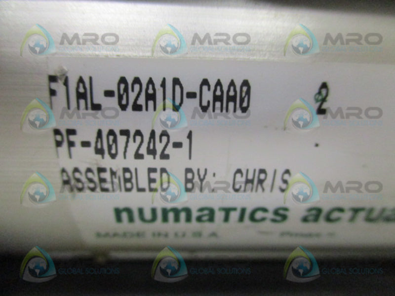 NUMATICS F1AL-02A1D-CAA0 ACTUATOR 2" BORE CYLINDER  NSNP