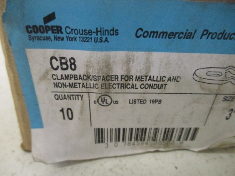 CROUSE-HINDS CB8 (PKG OF 10) NSMP