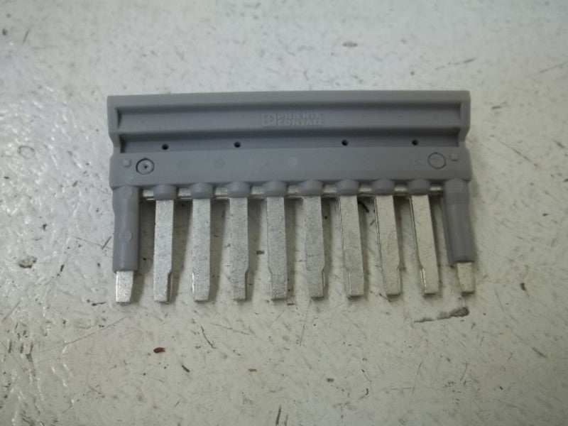 LOT OF 9 PHOENIX CONTACT FBSTB10-5 BRIDGE PLUG  NSMP