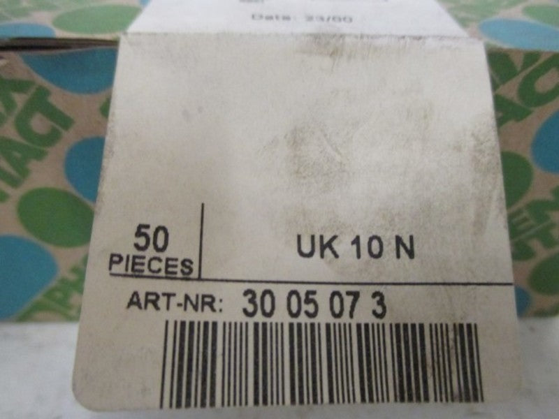PHOENIX CONTACT UK10N (PKG OF 50) NSMP
