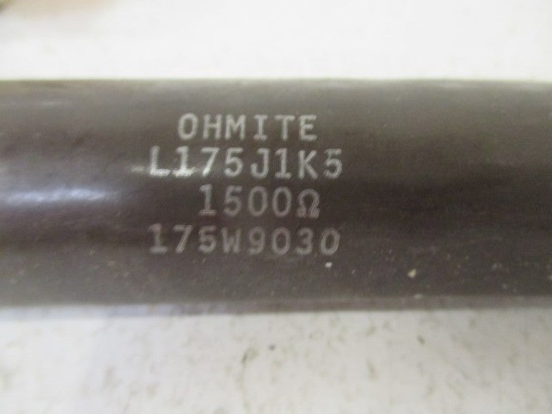 OHMITE L175J1K5 1500 OHMS  NSMP