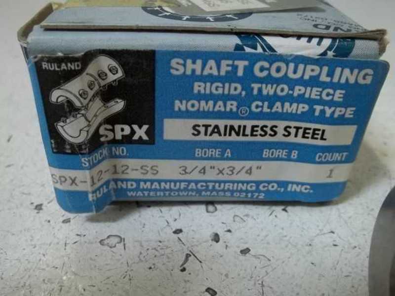 RULAND SPX-12-12-SS SHAFT COUPLING  NSMP