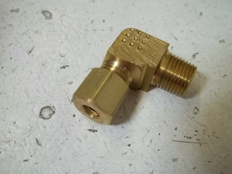 LOT OF 39 PARTSMASTER 41552421 3/16TX1/8MPT COMPRESSION MALE ELBOWNSMP