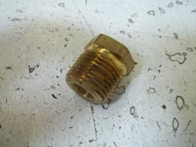 LOT OF 18 PARTSMASTER 41575922 3/8MPTX1/8FPT BRASS BUSHINGNSMP