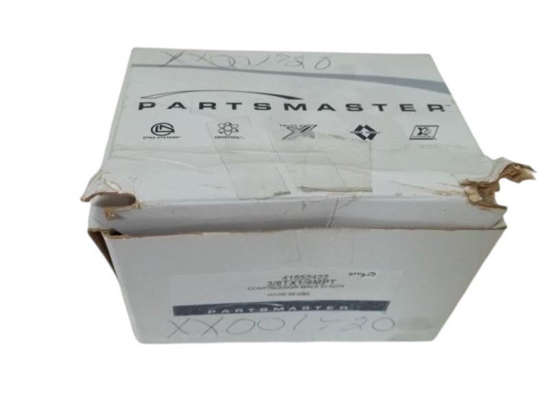 LOT OF 23 PARTSMASTER 41552422 3/8TX1/8MPT COMPRESSION MALE ELBOWNSMP