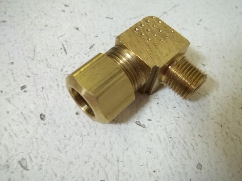 LOT OF 23 PARTSMASTER 41552422 3/8TX1/8MPT COMPRESSION MALE ELBOWNSMP