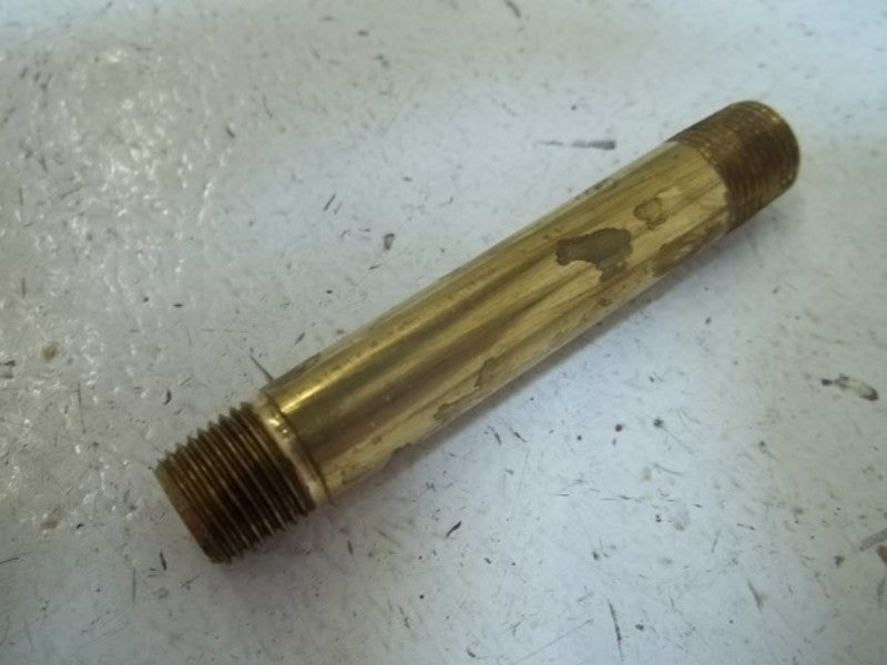 LOT OF 20 PARTSMASTER 41576273 1/8X2-1/2 BRASS LONG NIPPLENSMP