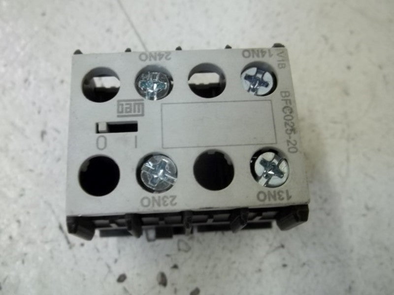 WEG BFC025-20 AUXILIARY CONTACT  UNMP
