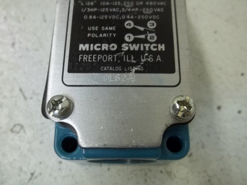 MICRO SWITCH 1LS2-L LIMIT SWITCH  NSNP