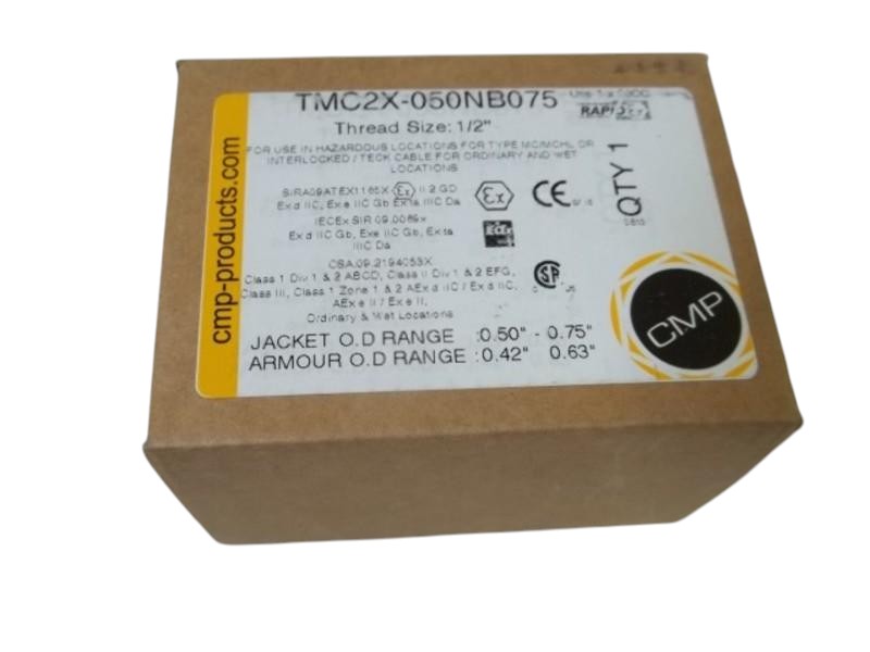 CMP-PRODUCTS TMC2X-050NB075 THRED SIZE: 1/2"  NSMP