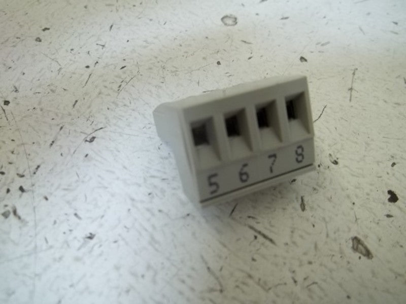 LOT OF 50 WIELAND 99.328.0400.0 TERMINAL STRIP NSMP