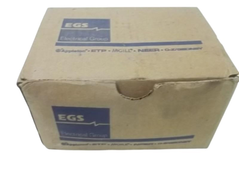 LOT OF 5 EGS KC-150 1-1/2" 2-SCREW CLAMP CONNECTOR NSMP