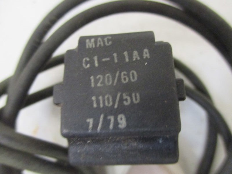 MAC C1-11AA VALVE COIL 120/60  UNMP