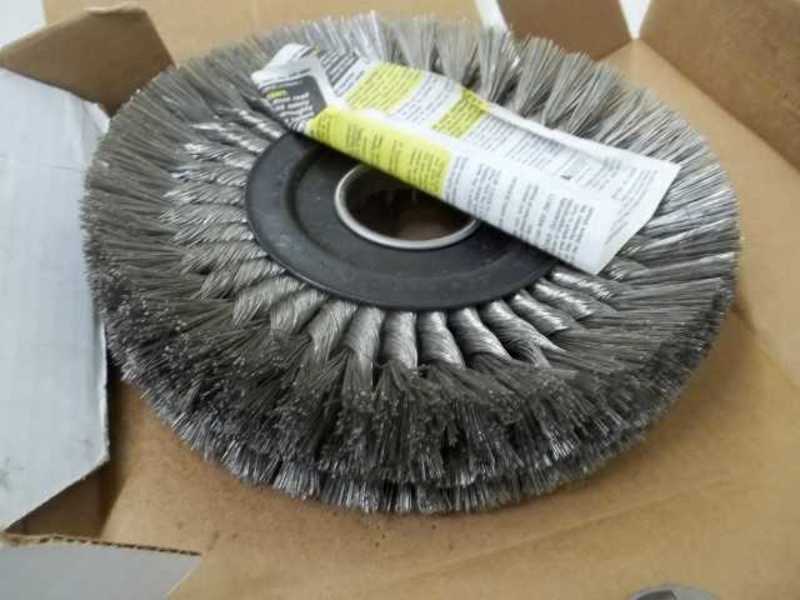 ANDERSON JTW10S STAINLESS STEEL WHEEL BRUSH  NSMP