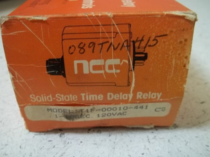 NCC T1F-00010-441 SOLID STATE TIMER .1-10 SEC.  NSMP