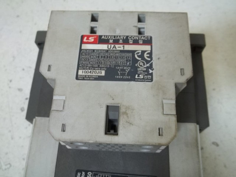 CERUS MRC(D)-50 W/UA-1 MAGNETIC CONTACTOR W/AUXILIARY CONTACT 120V  UNMP
