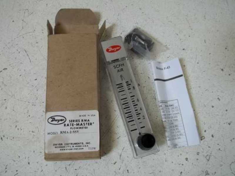 DWYER RMA-2-SSV RATE-MASTER FLOWMETER 1-.2  NSMP