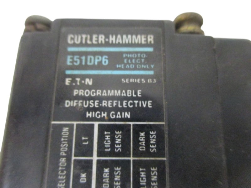 CUTLER HAMMER E51DP6 PHOTOELECTRIC HEAD  UNMP
