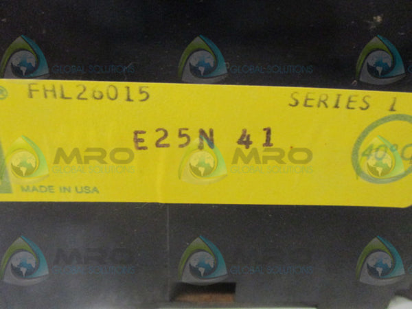 SQUARE D FHL26015 MOLDED CASE CIRCUIT BREAKER 15A  NSMP