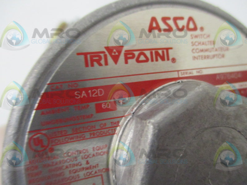 ASCO SA12D (MISSING ACCESSORY)  NSNP
