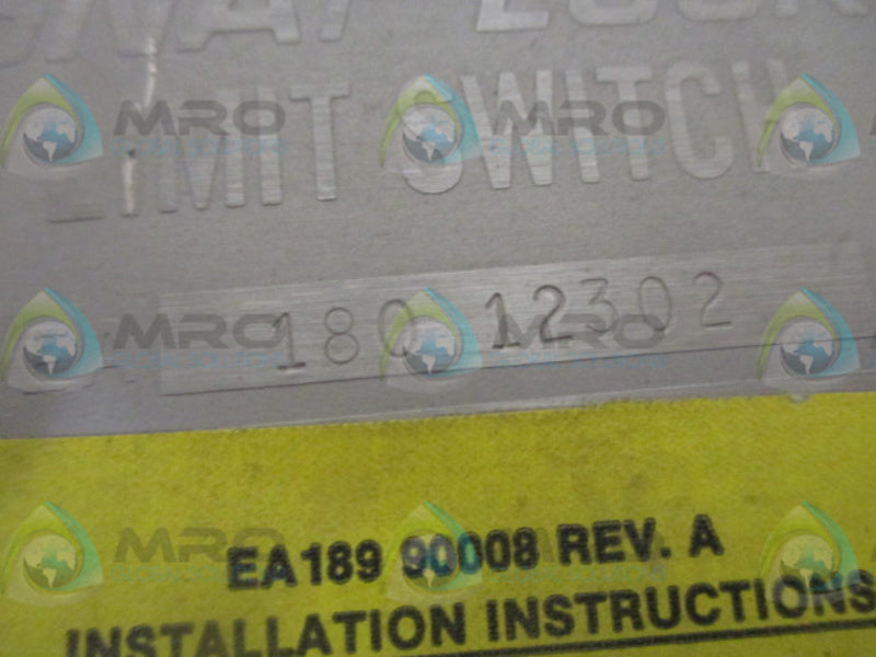 NAMCO EA 180 12302 LIMIT SWITCH (MISSING ACCESSORIES)  NSNP