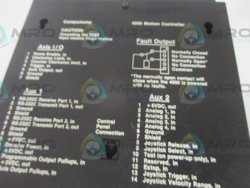 PARKER 4000-C MOTION CONTROLLER W/O TOUCH PANEL  UNMP