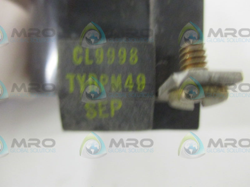 SQUARE D CL9998 TYDPM49 COIL 120VAC  UNMP