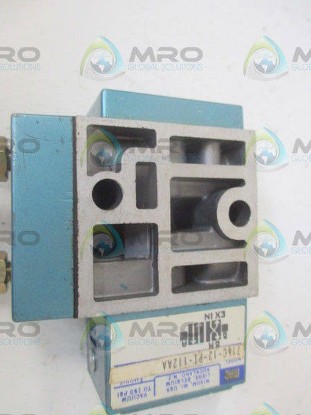 MAC 714C-12-PI-112AA SOLENOID VALVE (AS PICTURED)  UNMP