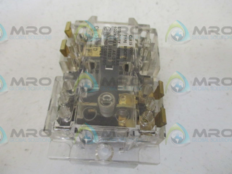 SQUARE D 9001-BOC212 CONTROL STATION CONTACT BLOCK  NSNP