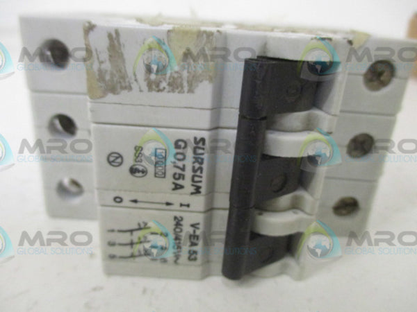 SURSUM V-EA53-G0-75 CIRCUIT BREAKER  UNMP