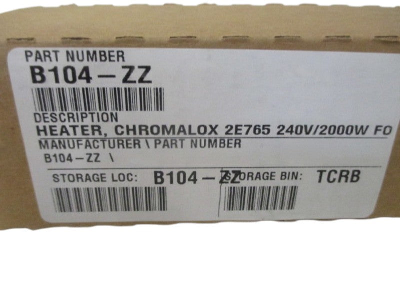 CHROMALOX SGW-2207 WATER HEATER ELEMENT  NSMP