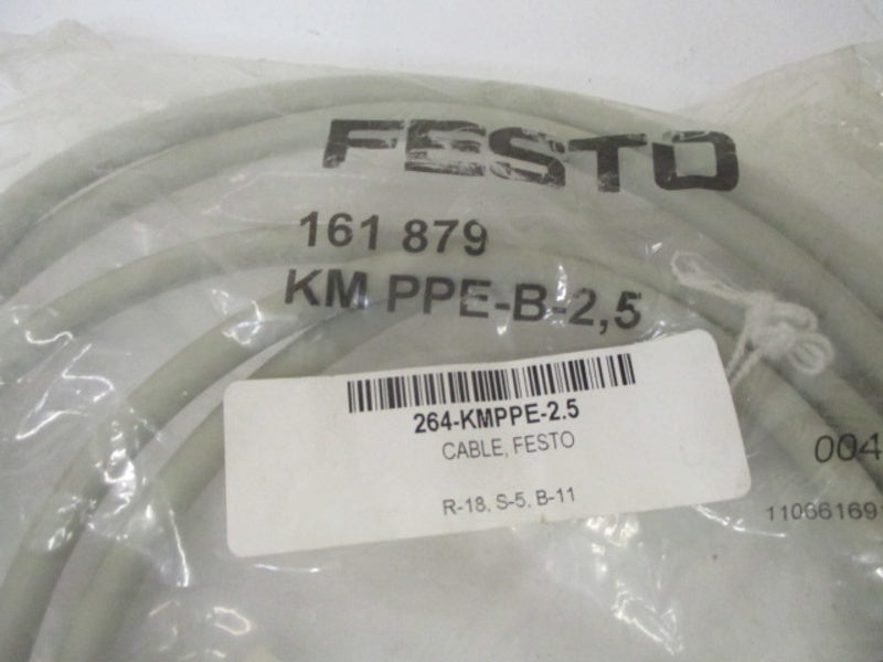 FESTO KM PPE-B-2,5 PLUG SOCKET W/CABLE  NSMP