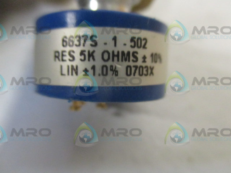 BOURNS 6637S-1-502 PRECISON POTENTIOMETER  NSNP