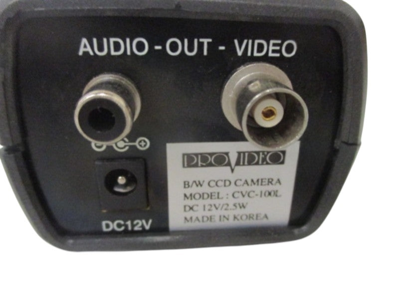 PRO VIDEO CVC-100L CCD B/W CAMERA  UNMP