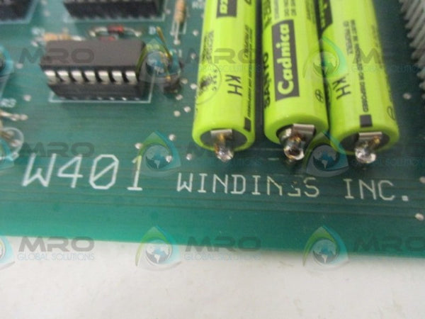 WINDINGS 264-BOARD W401 CONTROL BOARD  UNMP