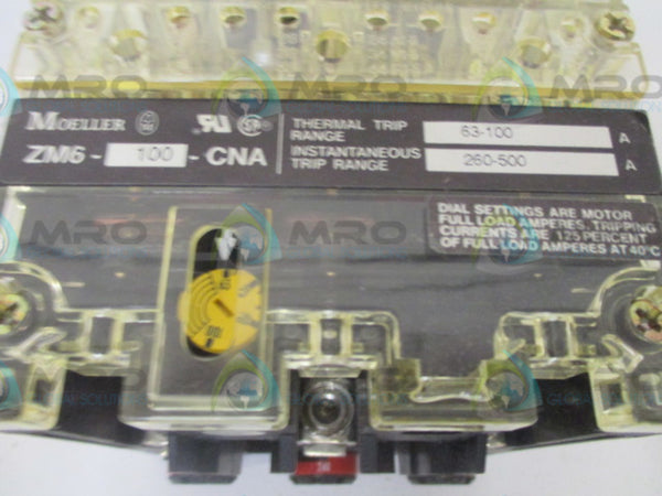 MOELLER NZMH6-100/ZM6-100-500-CNA CIRCUIT BREAKER  NSMP